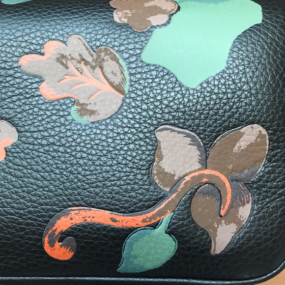 ๐ Coach Large Travel Kit With Dreamy Leaves Print - Picture 6 of 12